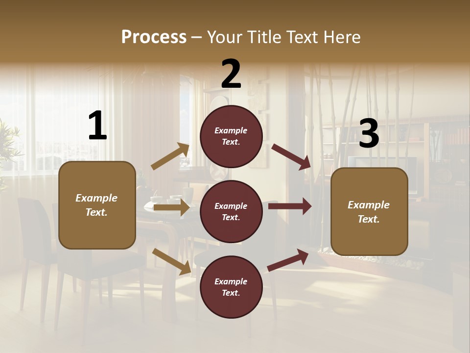 Dining Room Interior Design PowerPoint Template