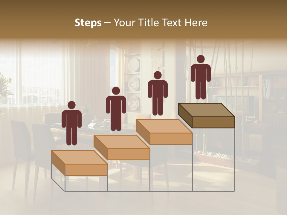 Dining Room Interior Design PowerPoint Template