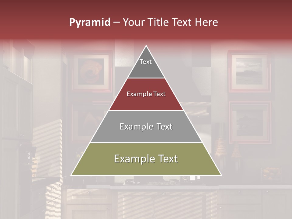 Simple Kitchen Interior Design PowerPoint Template