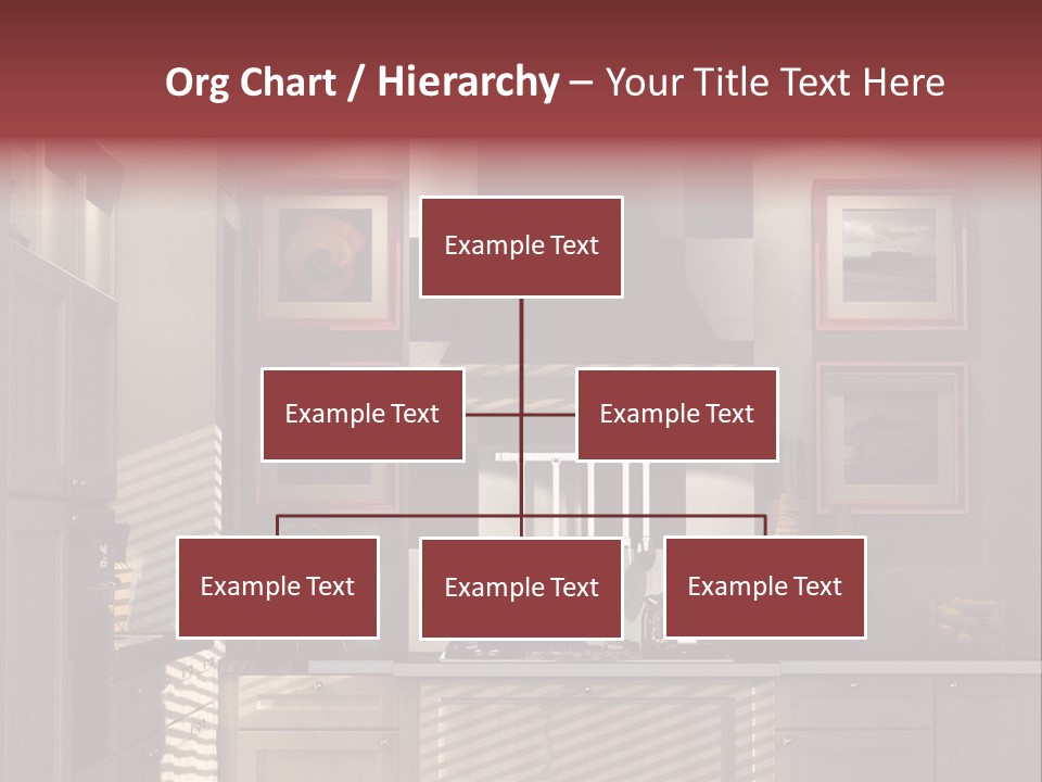 Simple Kitchen Interior Design PowerPoint Template
