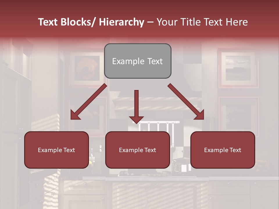 Simple Kitchen Interior Design PowerPoint Template