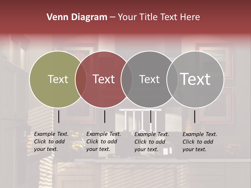 Simple Kitchen Interior Design PowerPoint Template
