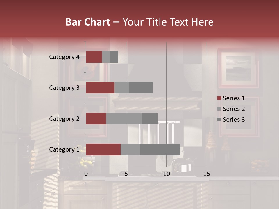 Simple Kitchen Interior Design PowerPoint Template