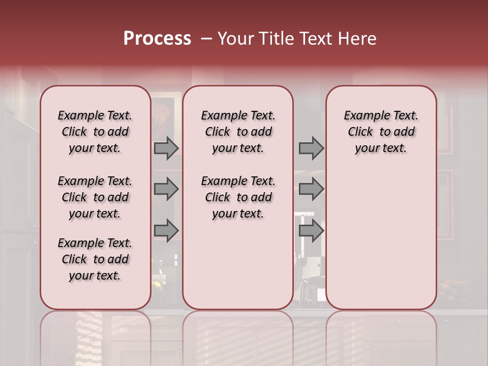 Simple Kitchen Interior Design PowerPoint Template