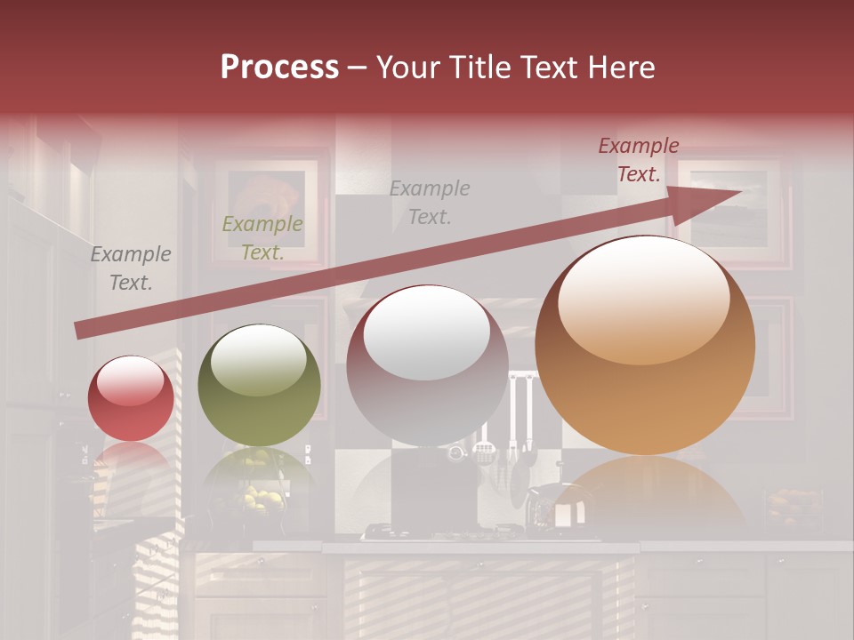 Simple Kitchen Interior Design PowerPoint Template