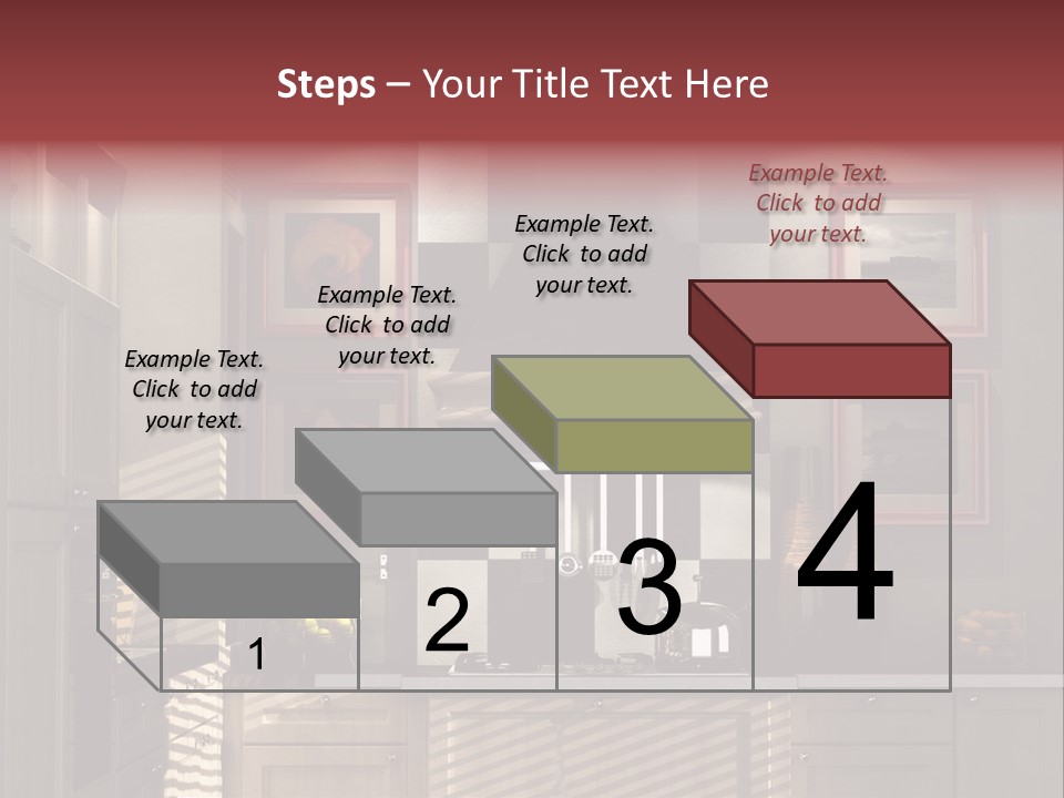 Simple Kitchen Interior Design PowerPoint Template