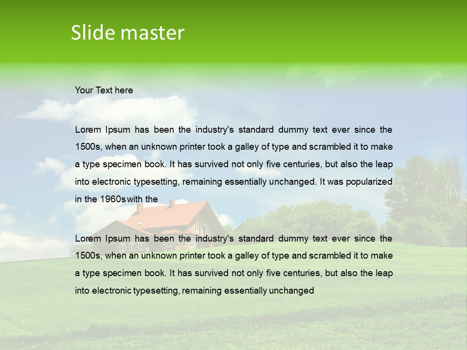 Eolienne Eolys PowerPoint Template