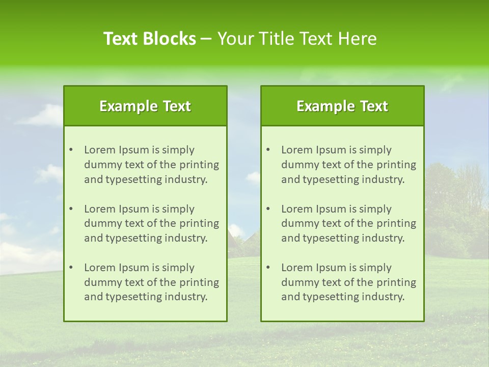 Eolienne Eolys PowerPoint Template