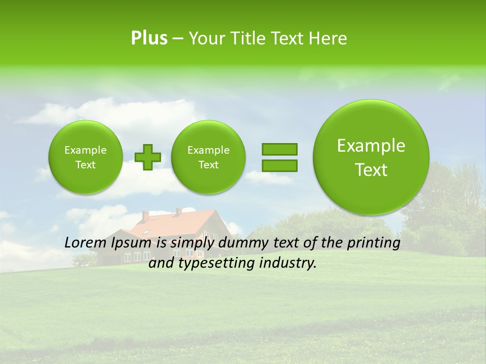 Eolienne Eolys PowerPoint Template