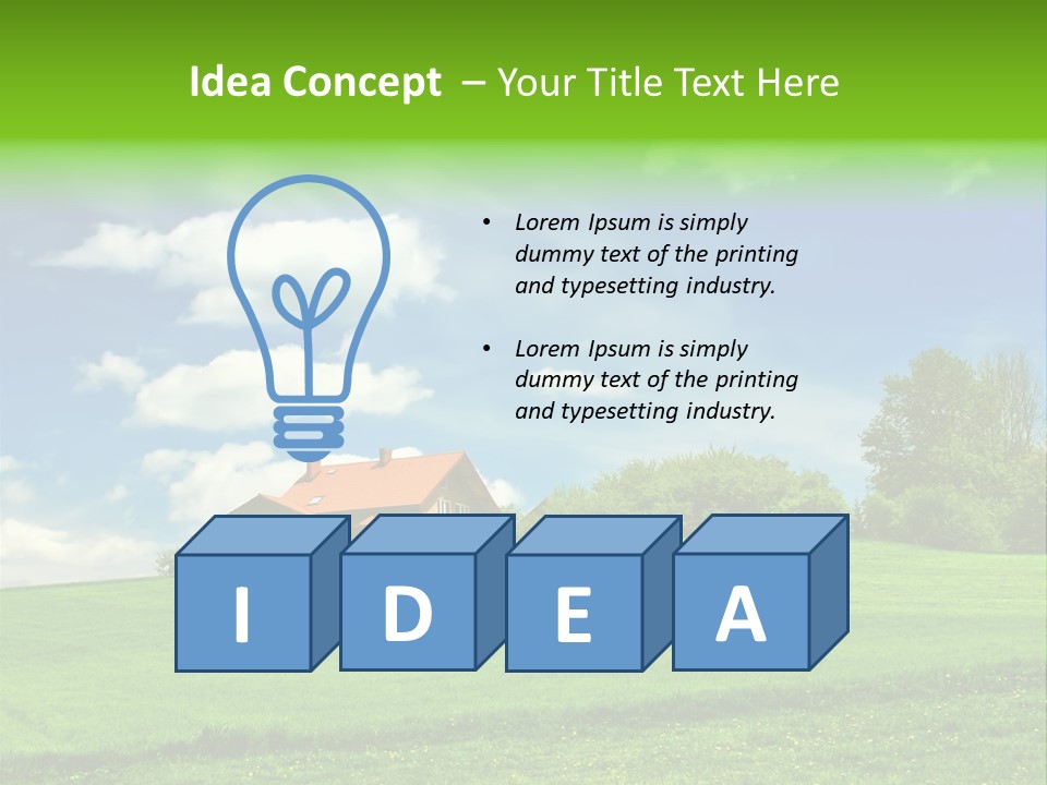 Eolienne Eolys PowerPoint Template