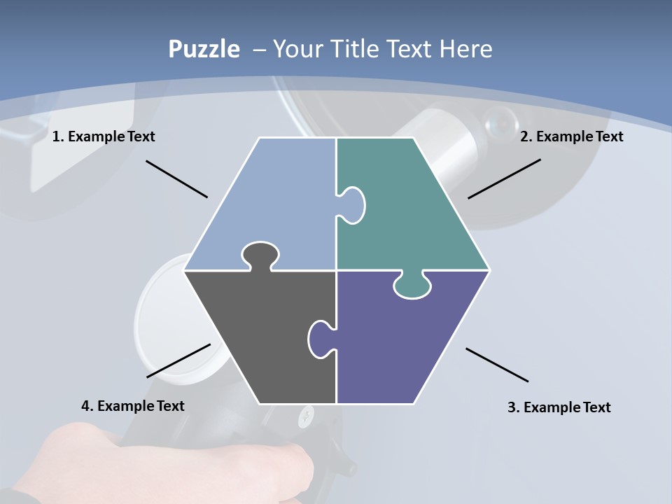 Putting Gas Into A Car PowerPoint Template