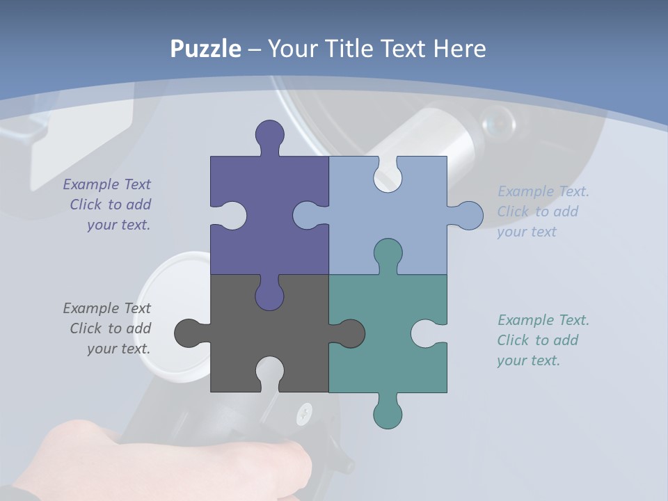 Putting Gas Into A Car PowerPoint Template