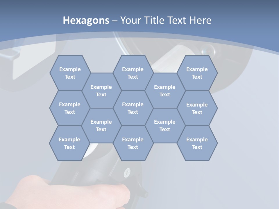 Putting Gas Into A Car PowerPoint Template