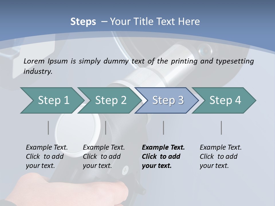 Putting Gas Into A Car PowerPoint Template