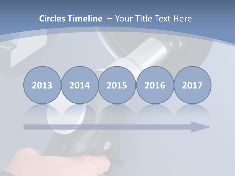 Putting Gas Into A Car PowerPoint Template