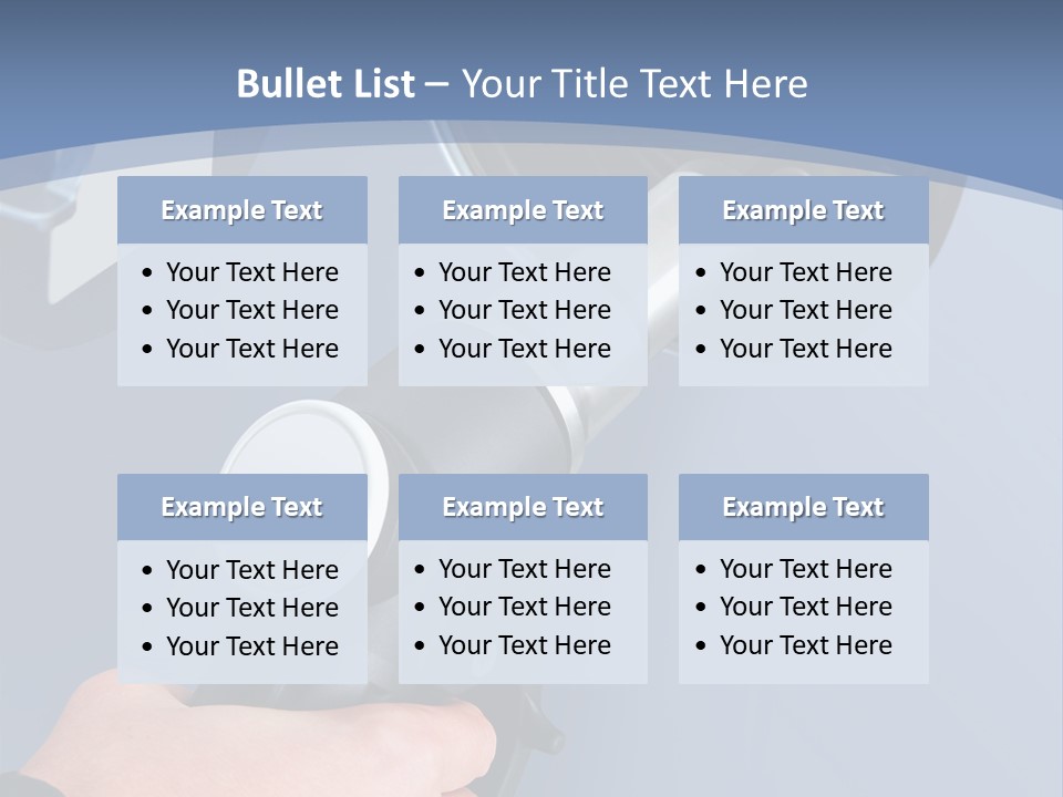 Putting Gas Into A Car PowerPoint Template