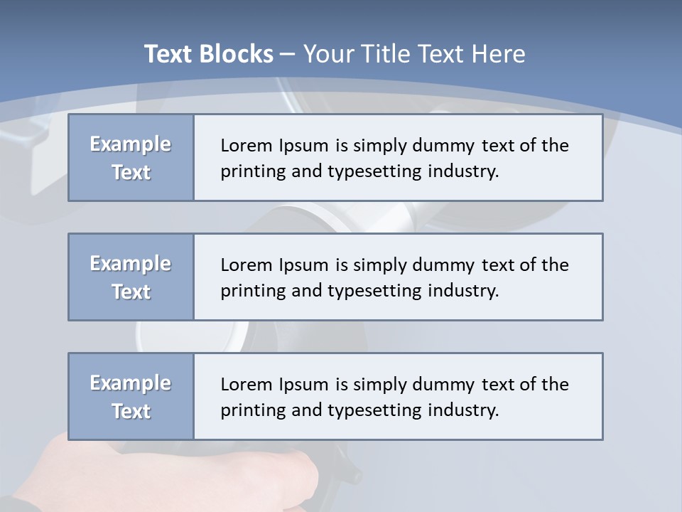 Putting Gas Into A Car PowerPoint Template
