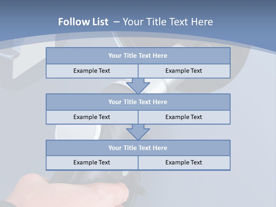 Putting Gas Into A Car PowerPoint Template