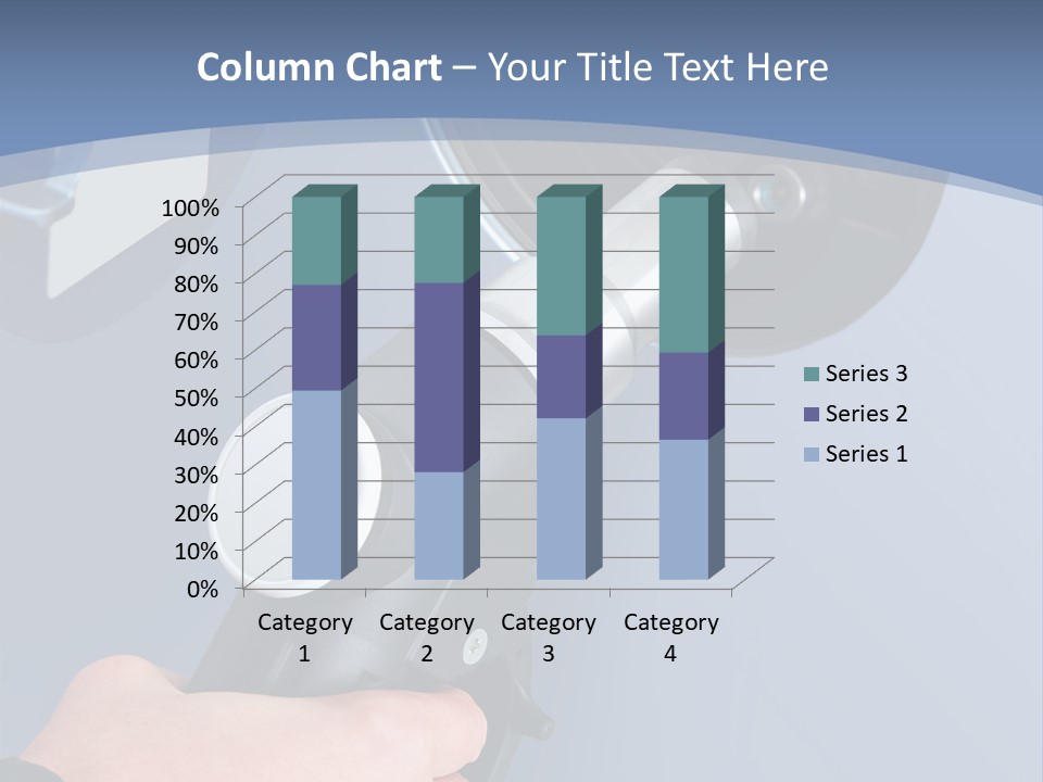 Putting Gas Into A Car PowerPoint Template