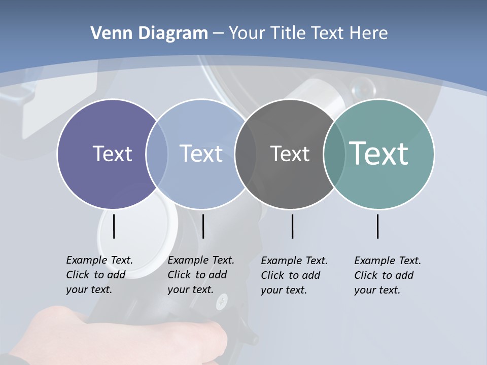 Putting Gas Into A Car PowerPoint Template