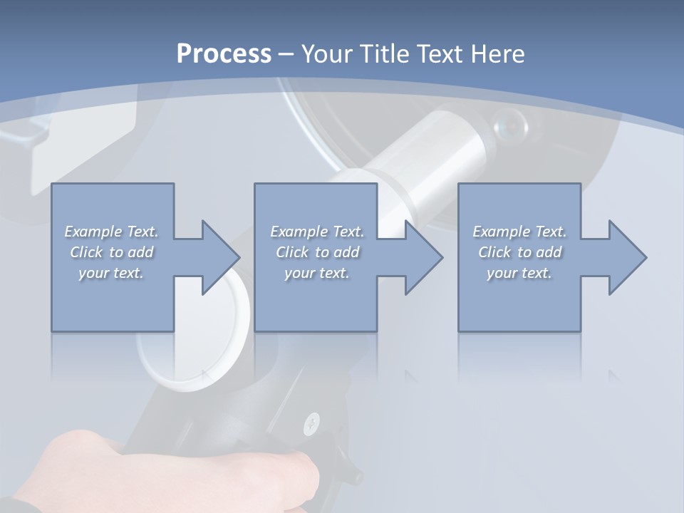 Putting Gas Into A Car PowerPoint Template