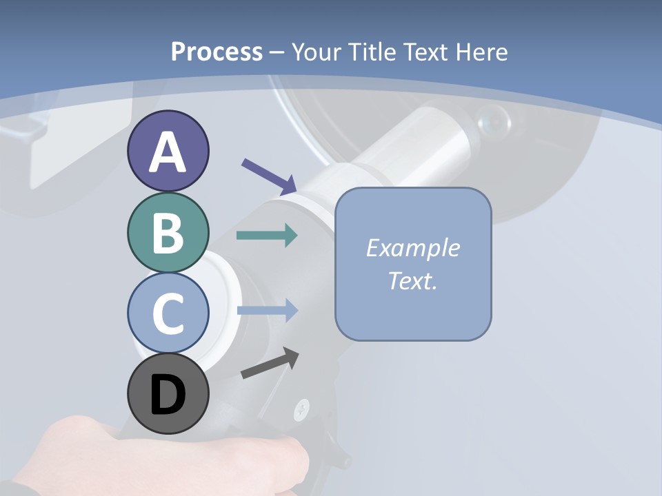 Putting Gas Into A Car PowerPoint Template