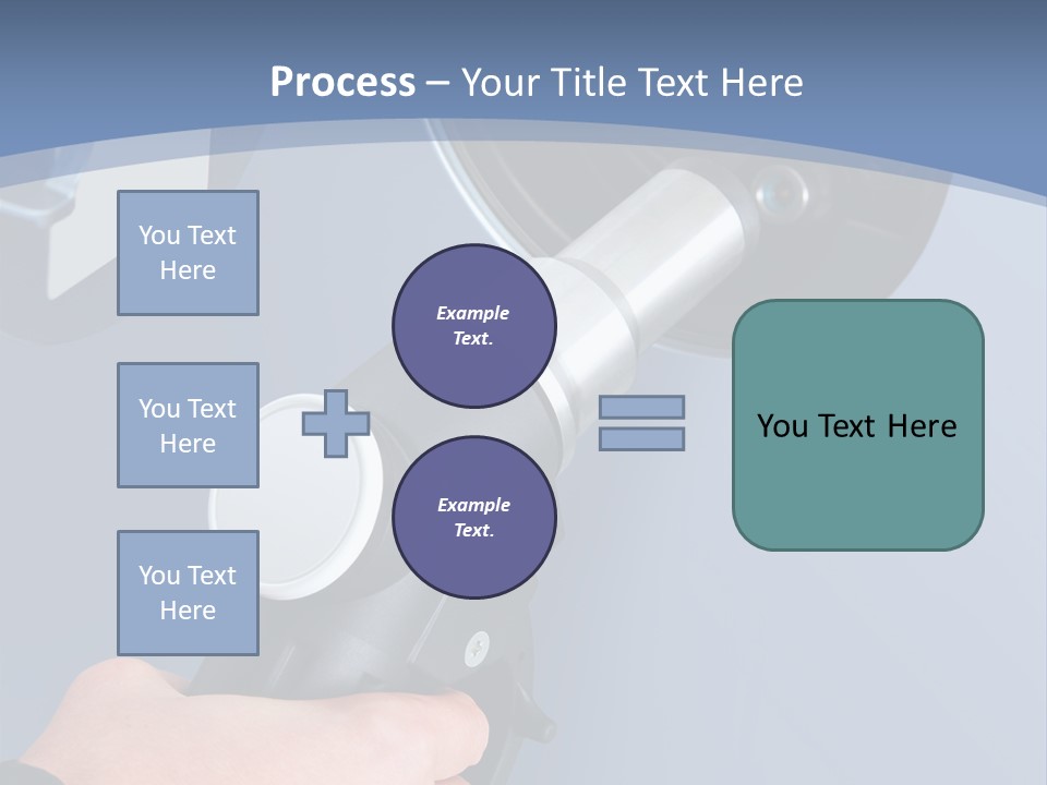 Putting Gas Into A Car PowerPoint Template