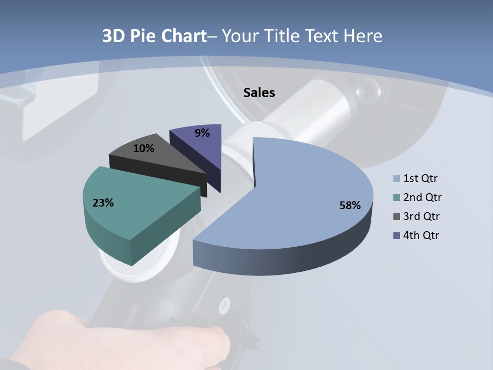 Putting Gas Into A Car PowerPoint Template