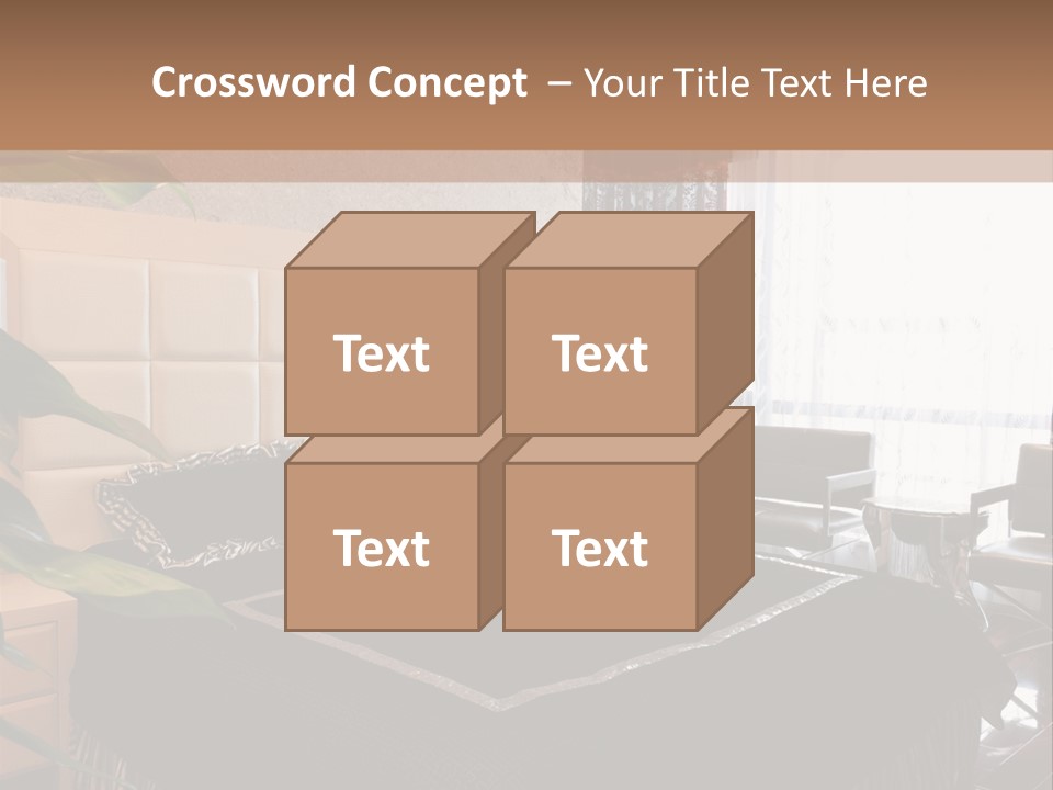 Expensive Bedroom PowerPoint Template