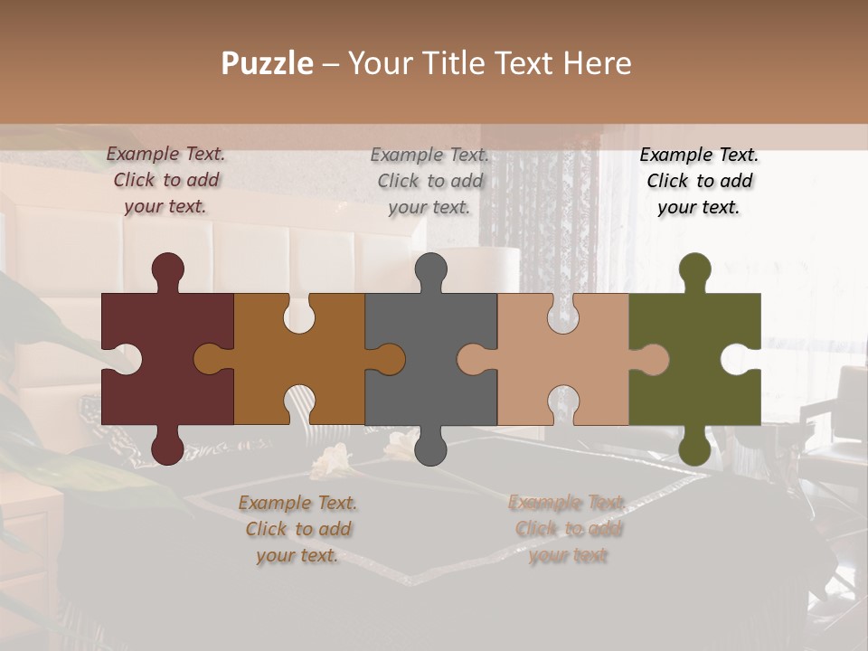 Expensive Bedroom PowerPoint Template