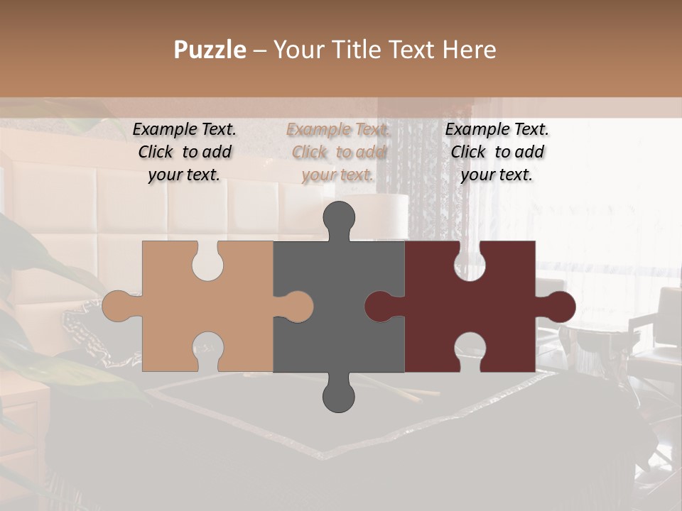 Expensive Bedroom PowerPoint Template