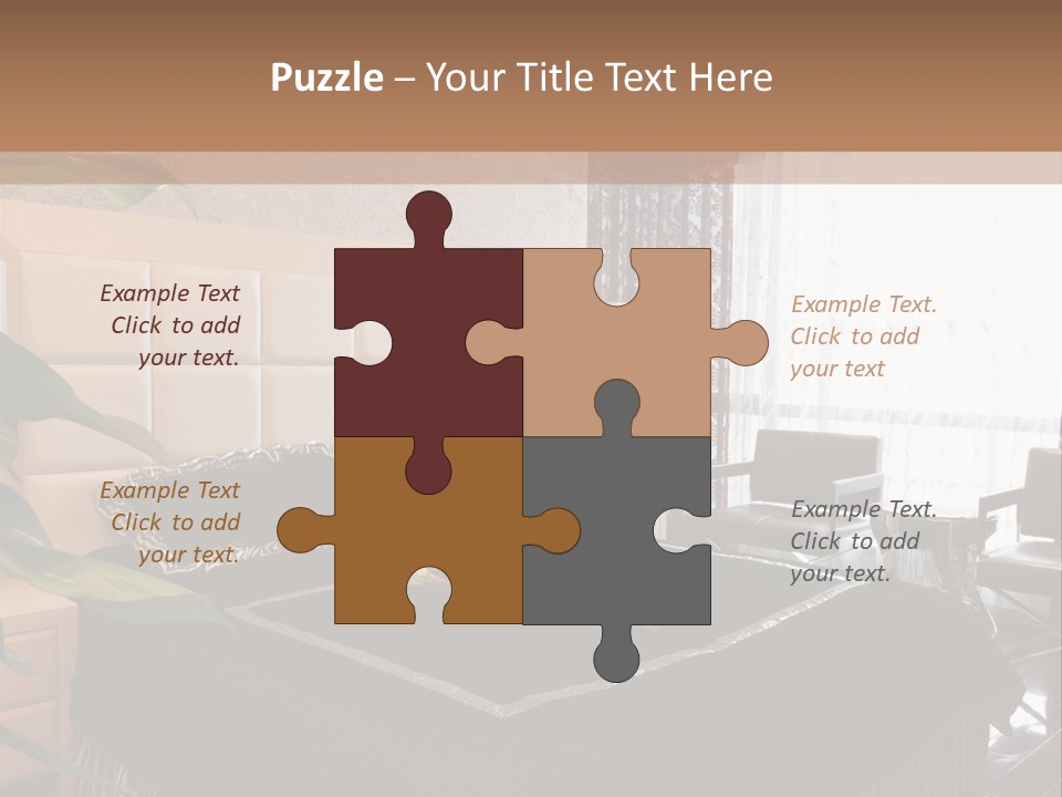 Expensive Bedroom PowerPoint Template