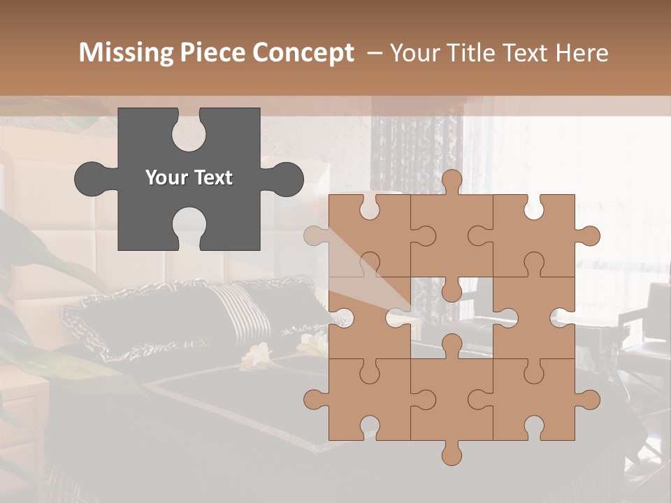 Expensive Bedroom PowerPoint Template