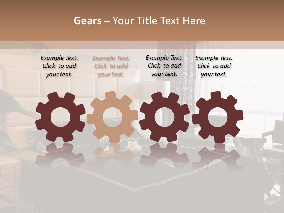 Expensive Bedroom PowerPoint Template