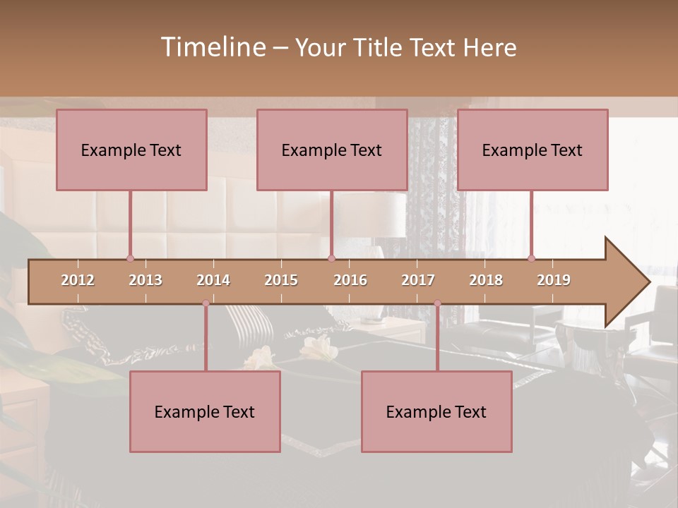 Expensive Bedroom PowerPoint Template