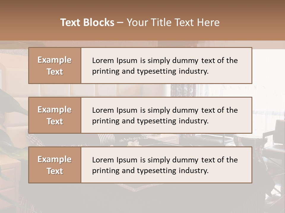 Expensive Bedroom PowerPoint Template