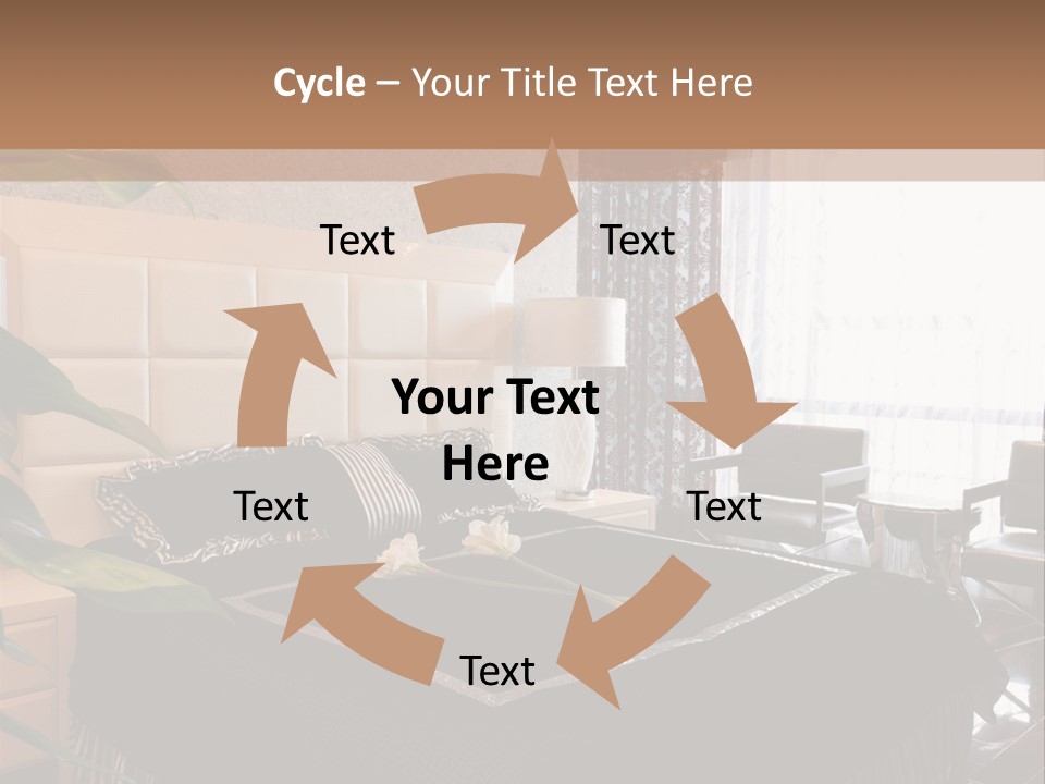 Expensive Bedroom PowerPoint Template
