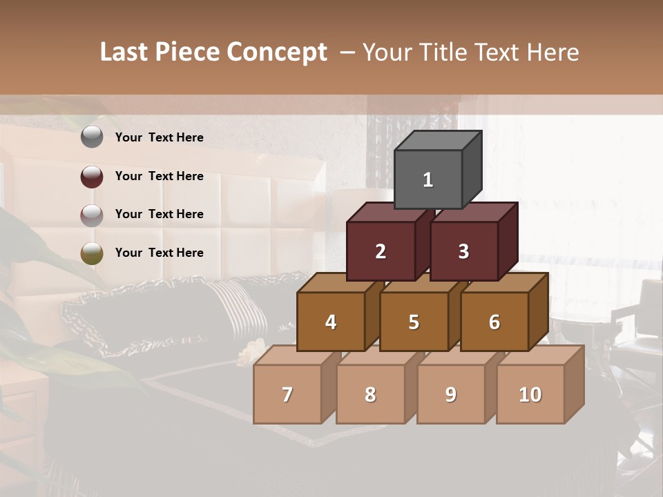 Expensive Bedroom PowerPoint Template