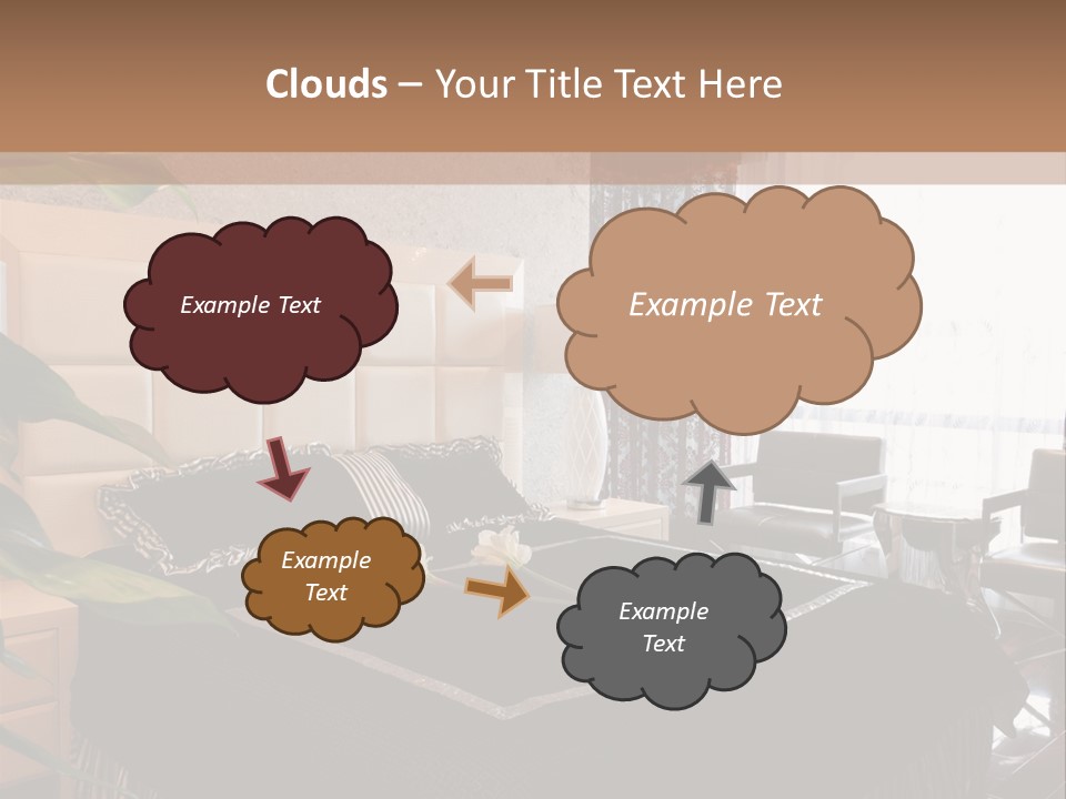 Expensive Bedroom PowerPoint Template
