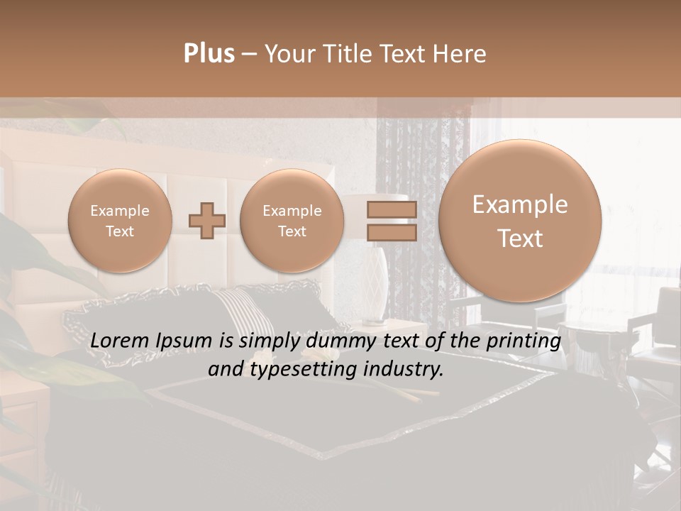 Expensive Bedroom PowerPoint Template