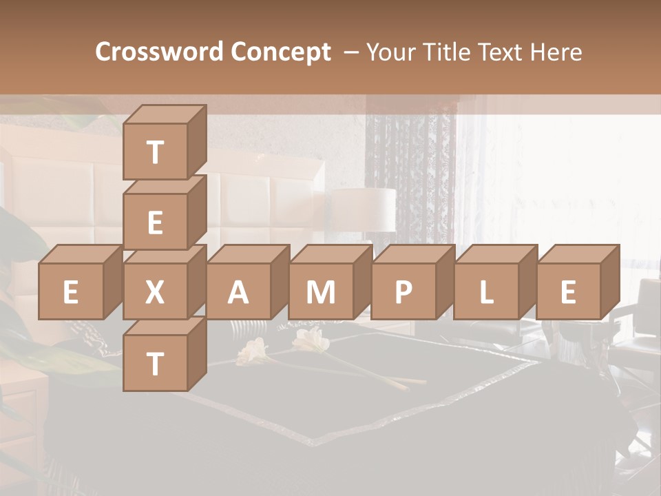 Expensive Bedroom PowerPoint Template