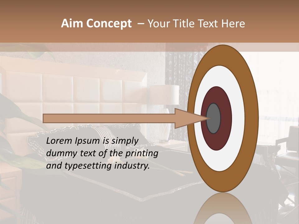 Expensive Bedroom PowerPoint Template