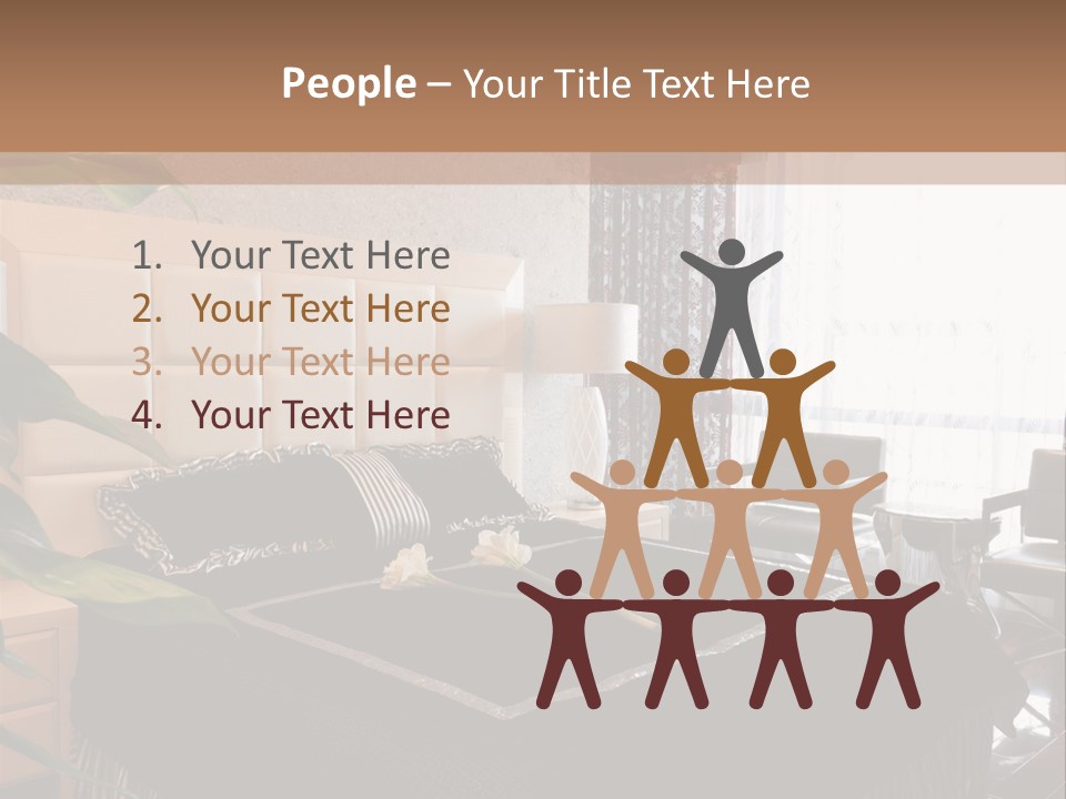 Expensive Bedroom PowerPoint Template