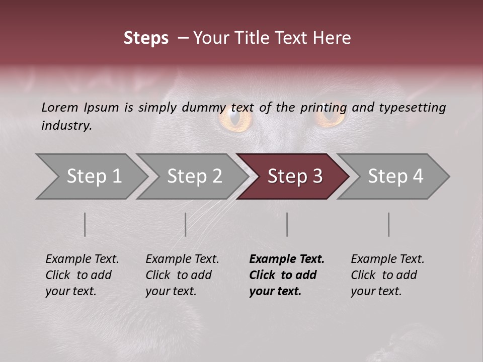 British Cat PowerPoint Template