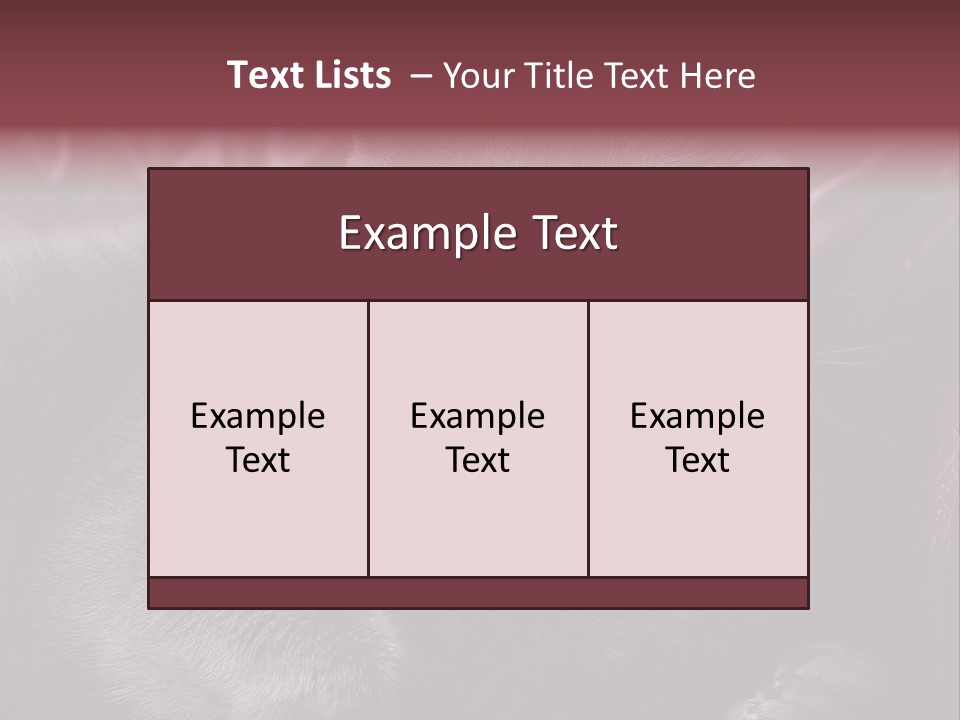 British Cat PowerPoint Template