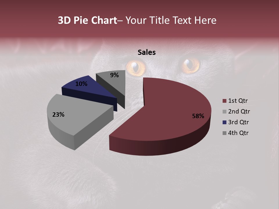 British Cat PowerPoint Template