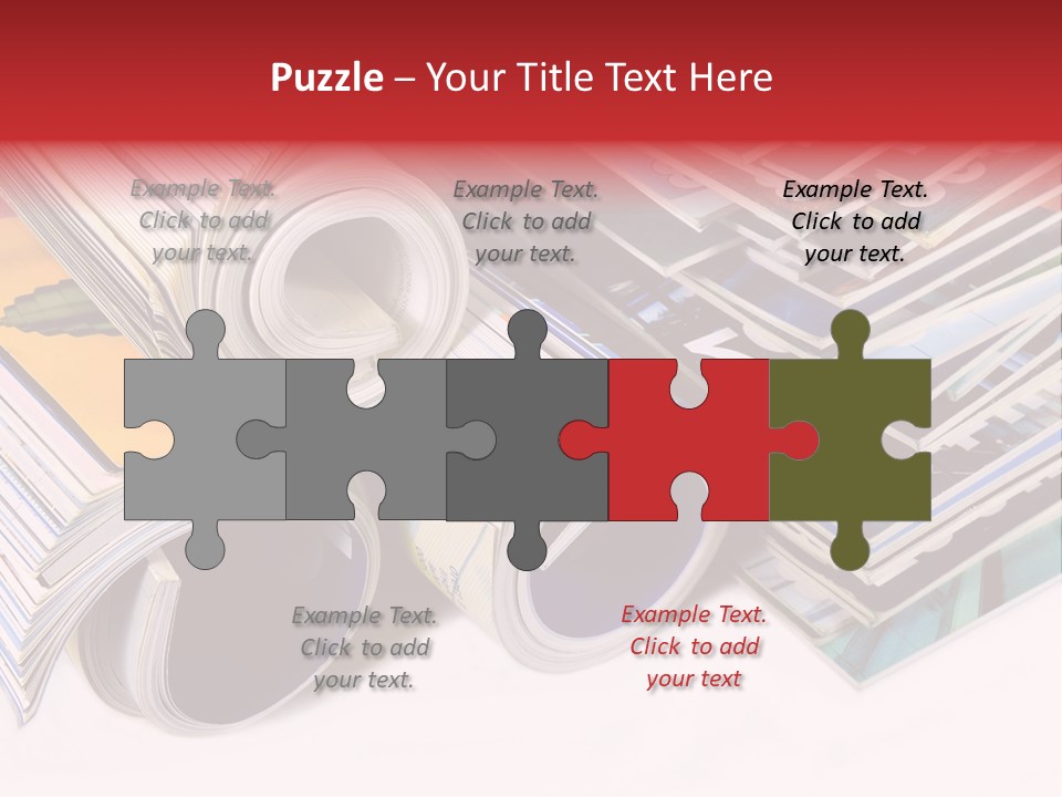 Magazine Subscriptions PowerPoint Template