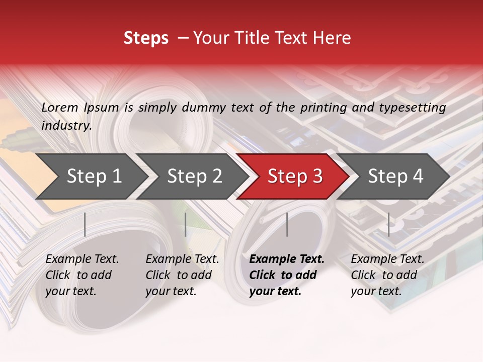 Magazine Subscriptions PowerPoint Template
