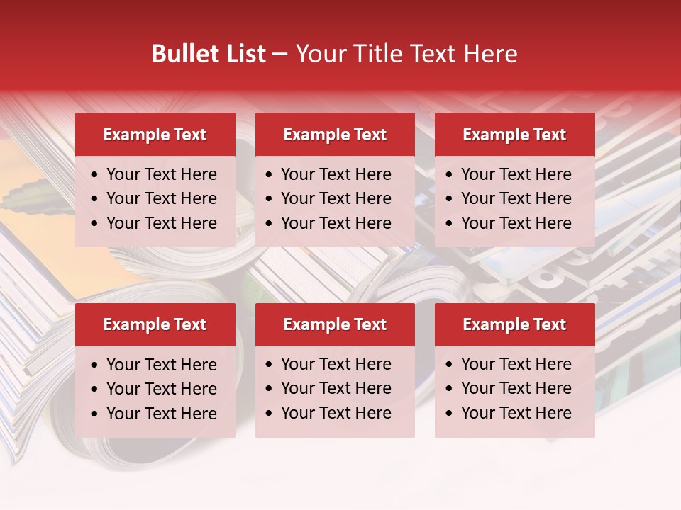 Magazine Subscriptions PowerPoint Template