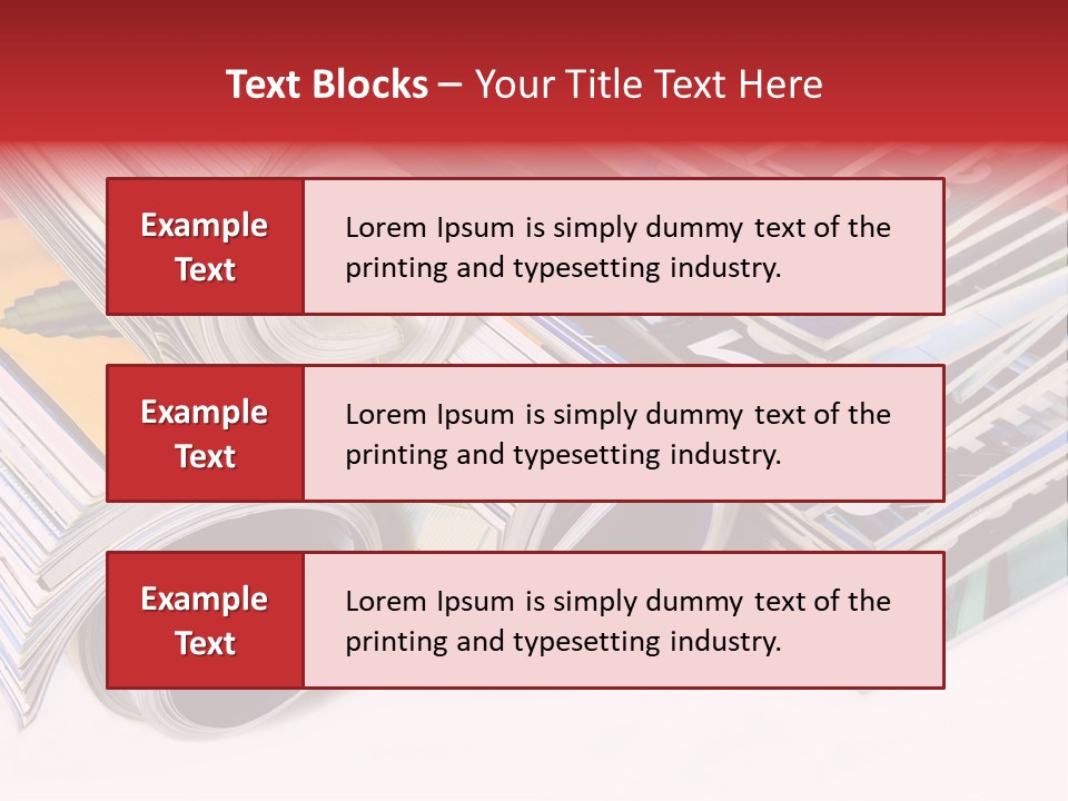 Magazine Subscriptions PowerPoint Template